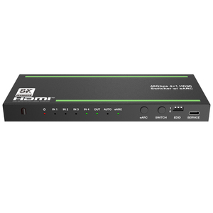 HDMI Audio Extractor Switch 2x2 4K 120Hz HDMI 2.<strong>1</strong> EARC VRR ALLM HDCP2.3 ARC HDR10 - Product Image 4