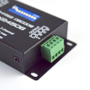 Оптовая продажа, драйвер декодера PX24506 DMX512 9A DMX 512 усилитель 12 В 24 В светодиодный DMX512 контроллер для 5050/3528 RGB светодиодные полосы