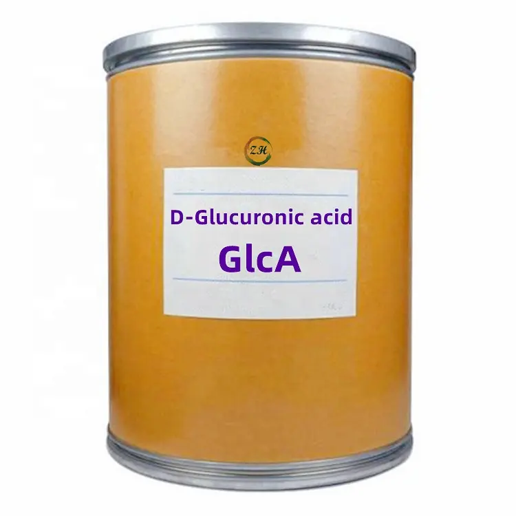 卸売価格GLCA 98% min D-GLUCURONIC ACID CAS 6556-12-3