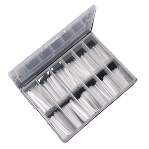 Extra Long C Curve Nail Art ครึ่งเล็บปลอม240ชิ้นกล่องใหม่ - Product Image 1