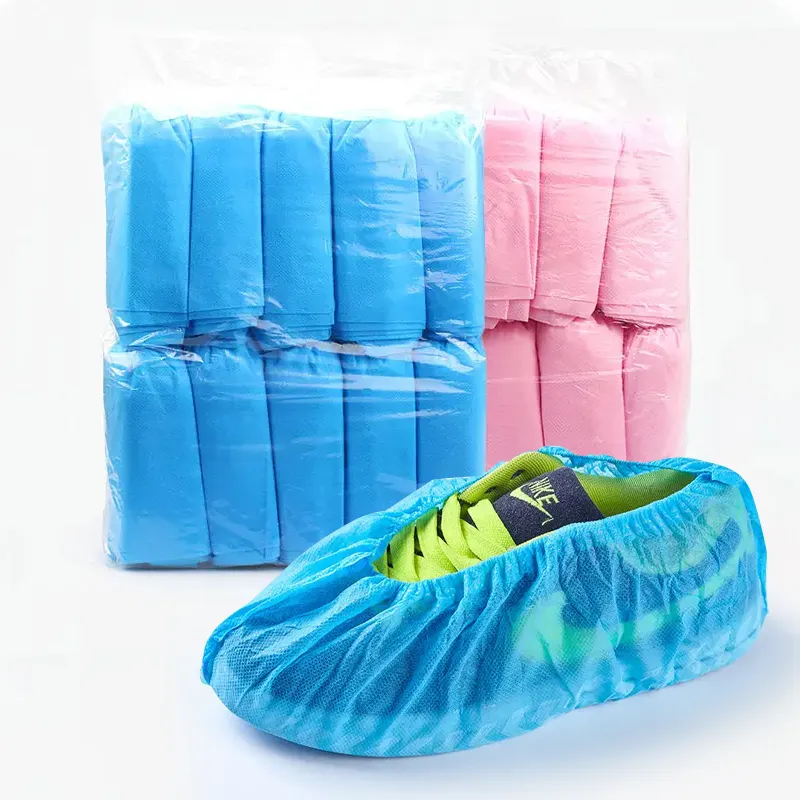 China Factory Disposable Non-Woven Fabric Disposable Shoe Covers