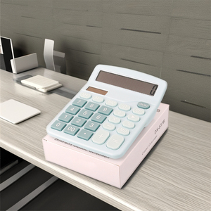 12 Digits Electronic Calculator Solar Calculator Dual Power Supply Calculator for Home Office School Financial <strong>Accounting</strong> <strong>Tools</strong> - Product Image 4