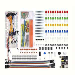 830 teile/schachtel DIY Projekt Starter Kit für Ardui Kit Elektronisches DIY Kit Elektronisches Komponenten-Set mit Binde spitzen Bread board - Product Image 1