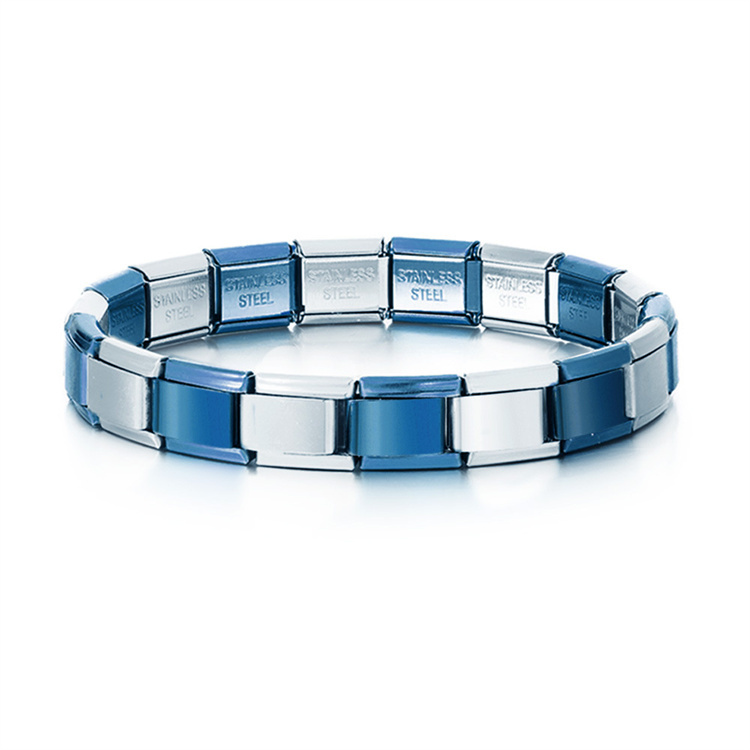 Bleu et argent
