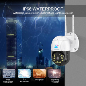 3MP OEM กล้องวงจรปิดรักษาความปลอดภัย4G, V380สนทนาแบบเรียลไทม์พร้อมซิมการ์ด4G กล้องกลางแจ้ง - Product Image 5