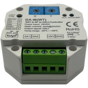 Marka yeni Skydance DA-M(WT) 24VDC WiFi & RF DALI Master bulut kontrolü Tuya App ile Led ışık denetleyici - Product Image 6