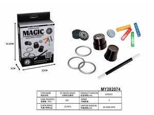 マジックセット25トリックマジックシアター子供のための素晴らしいカードトリックキット - Product Image 5