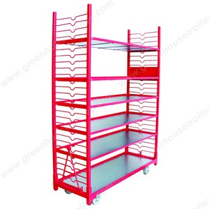 מתכת גיליון פרח עגלת דני עגלת משתלה עגלת חממה דני משתלה דיקט cc עגלת - Product Image 6