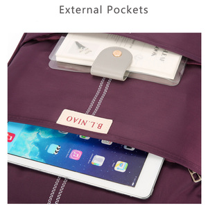 Çanta seti bavul Spinner ile bagaj Softshell hafif Softside genişletilebilir haddeleme seyahat bagaj havayolu onaylı