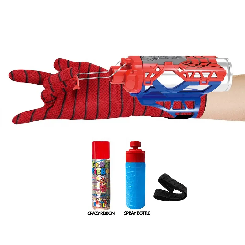 New Toy 2023 Funny Shooting Launcher Toys Press Launcher Shooter Game Spider-man Web Shooter