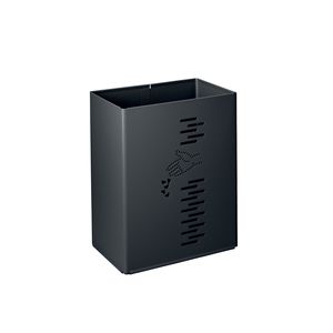 Quick-Release Weather-Proof Pivo Polyester <strong>Bin</strong> with Easy Maintenance Steel Material for Busy Public Outdoor Areas - Product Image 1