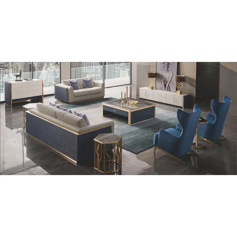 Canapé en tissu de velours blanc, chaise simple pour salon, Design de luxe dernier cri, 2021
