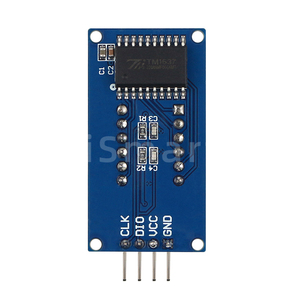 TM1637LEDディスプレイモジュール7セグメント4ビット0.36インチクロックREDアノードデジタルチューブ4シリアルドライバーボードパック - Product Image 6