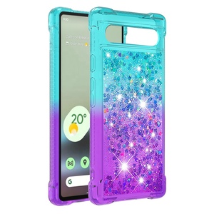 เคสโทรศัพท์มือถือลายทรายนีออนเรืองแสงสำหรับ infinix Note 12 G96เคสมือถือที่เป็นทรายแวววาวไล่ระดับสีสำหรับ tecno Spark 9 - Product Image 6