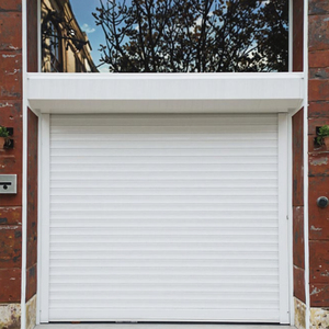 Современные рулонные ворота из алюминиевого сплава и нержавеющей стали для гаража/мастерской с электрическим дистанционным управлением и автоматическим режимом работы - Product Image 1