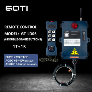 Telecomando di alta qualità GT-LD06 6 tasti singolo universale velocità telecomando codice fisso impermeabile per l'industria - Product Image 2