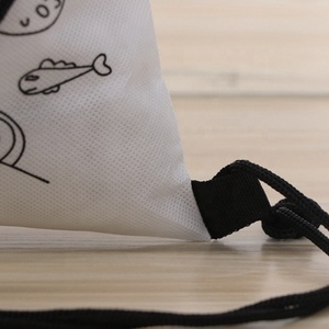 Bao Bì Dây Rút Túi Biểu Tượng Tùy Chỉnh DIY Kids Túi Dây Rút Colouring Graffiti Trẻ Em Bao Bì Túi Dây Rút - Product Image 4