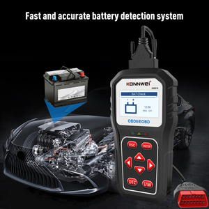 Cheap OBD2 Diagnostic Scanner Konnwei <strong>Brand</strong> Kw818 Diagnostic Scan <strong>Tool</strong> for All Cars &amp; Mobile Phone bluetooth App