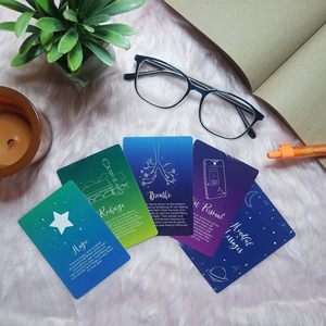 Custom Printing Bible Cards Professional Printing Number Message &amp; Oracle Custom Cars Affirmation 54 Card for Women and Men - Product Image 2