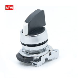 MiWi-800-FS-XS27プラスチックスプリングリターン3ポジションプッシュボタンスイッチON-OFF-ON - Product Image 5