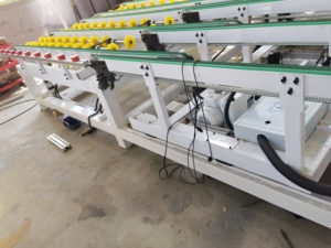 自動ガラス給餌システム接続エッジャーウォッシャー強化オーブン安定操作ガラスローダアンローダー - Product Image 3