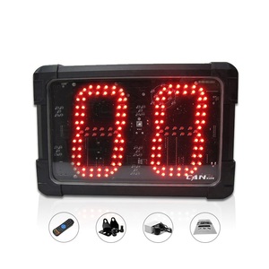 Personalizzato cifre colore 6 pollici cifre multifunzionale impermeabile contatore digitale esterno basket 24s colpo orologio Timer - Product Image 5
