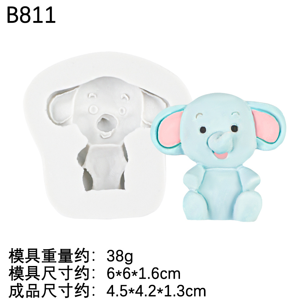 #1 B811สีเทา-ช้าง