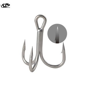 SUPERIORFISHING Shaugh Nessy Shape Treble Hook 4X Force 6 #-5/0 # Taille Fabricant Hameçon de pêche T808 - Product Image 3
