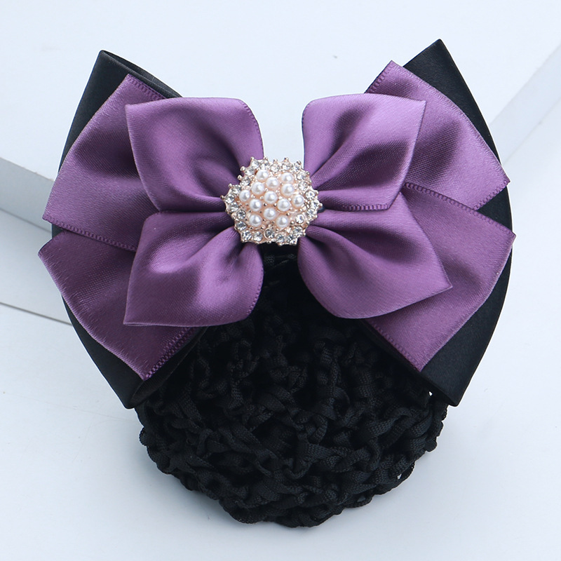 Five-pointed small pearl purple jf