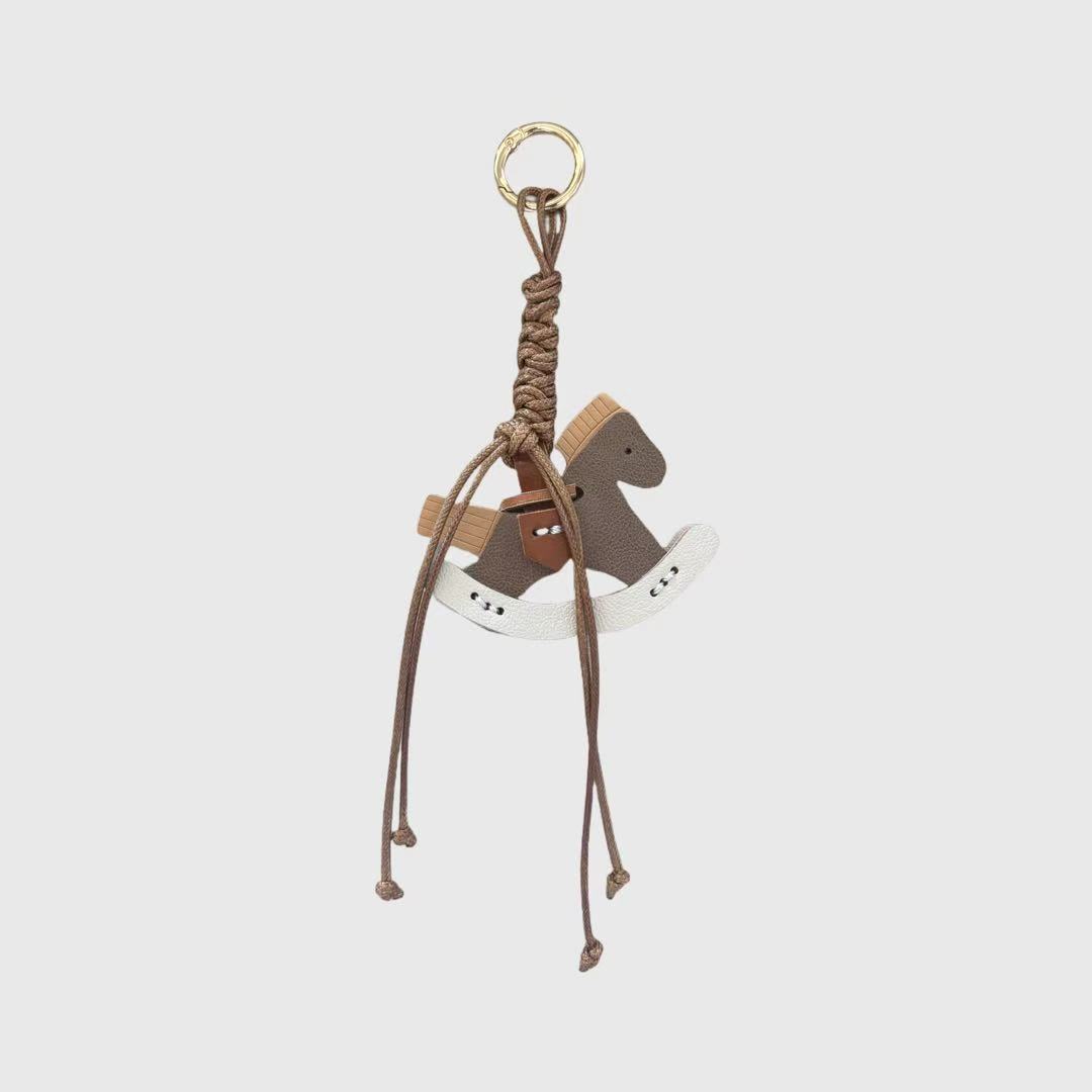 10.Cuerda tejida monocromática marrón