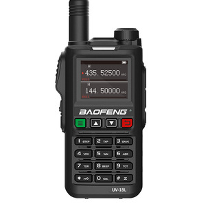 <strong>Baofeng</strong> UV18H Walkie-talkie Full Frequency One-button Frequency Cross-country Hand Station Outdoor GPS Positioning FM/AM Aviatio - Product Image 2