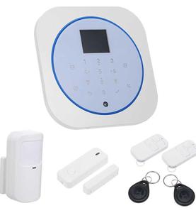 Wifi GSM sistema de alarma Intercom Control remoto marcación automática de pantalla TFT 433MHz detectores de IOS Android Tuya APP táctil de Control - Product Image 6