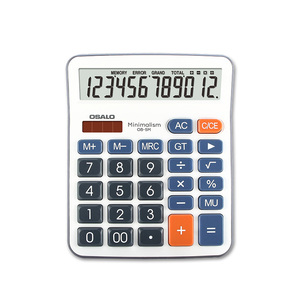 OS-5M 12-Digit Desktop Electronic <strong>Digital</strong> Calculator Promotional Gift New Model Office Supply Made of Plastic - Product Image 1