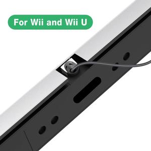 Wii Remote Controller PC Sensor Bar <strong>USB</strong> Plug Replacement Accessory Made of Plastic Used Dolphin IR Signal Ray for Use Wii Remote