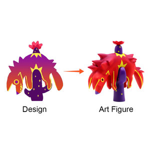 OEM piccola resina PVC Custom Action Figure Kit modello 3D cartone animato giocattolo dal produttore confezione in vinile giocattolo disegno umano - Product Image 1