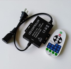 110V RF telecomando LED luce di natale Dimmer 6A spina ad alta tensione Logo personalizzabile cablato DC 12V - Product Image 3