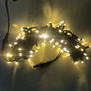 חיצוני ip67 הוביל חג המולד מחרוזת אור 5 מ '/10 מ'/20m 100led 220v rgb 2-שנה אחריות תיל גומי עמיד עבור יום ולנטיין עצים - Product Image 6