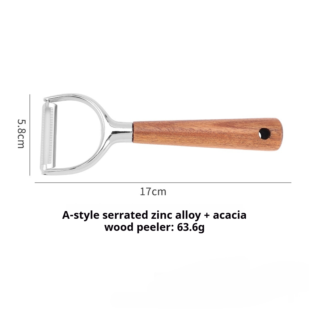 En bois en forme de Y dentelé