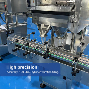 Máquina de embalaje de tabletas aprobada por Finalwe 2023 CE con sistema de conteo Contador de tornillo automático Cápsula de Hs-8 - Product Image 4