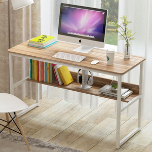 Escritorio DE ORDENADOR DE OFICINA respetuoso con el medio ambiente con estante Escritorio de mesa de ordenador práctico - Product Image 4