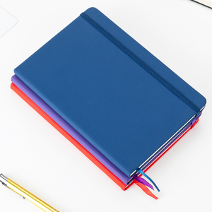 Cuaderno personalizado, disponible en varios colores, tamaño A5 A6, de cuero pu, con banda elástica, en oferta - Product Image 5