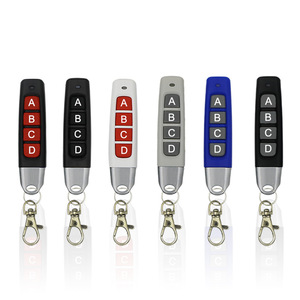 433 senza fili mhz telecomando copia codice telecomando 4 canali elettrico clonazione cancello porta Garage porta portachiavi Auto