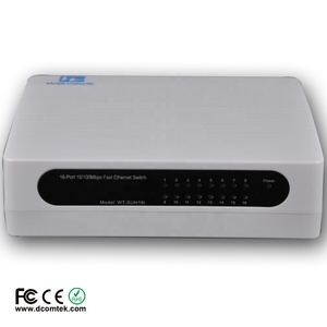 Fabrik preis Home Network Switch 16 Ports 100 Mbit/s Ethernet-Switches, Switch-Kapazität 3,2 Gbit/s - Product Image 2