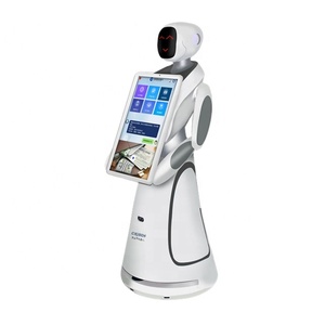 Sanbot King Kong Ai Smoothie Alice Robot fai da te Arduino Python Shogokin Robot di aspirazione con funzione di pulizia scheletro bidello - Product Image 1