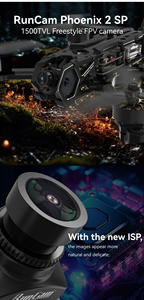 RunCam Phoenix 2 SP V3 กล้องFPV 4:3/16:9 PAL/NTSC 1500TVLสําหรับRC FPVฟรีสไตล์แข่งยาวช่วงDrone Quadcopter - Product Image 5