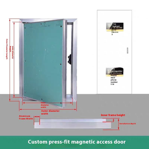 Panel kontrol akses Tag Lift Panel akses tersembunyi Drywall untuk ubin langit-langit - Product Image 3