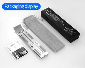 Suporte plegable ergonômico portátil, dobrável, ajustável, para computador portátil, suporte para laptop