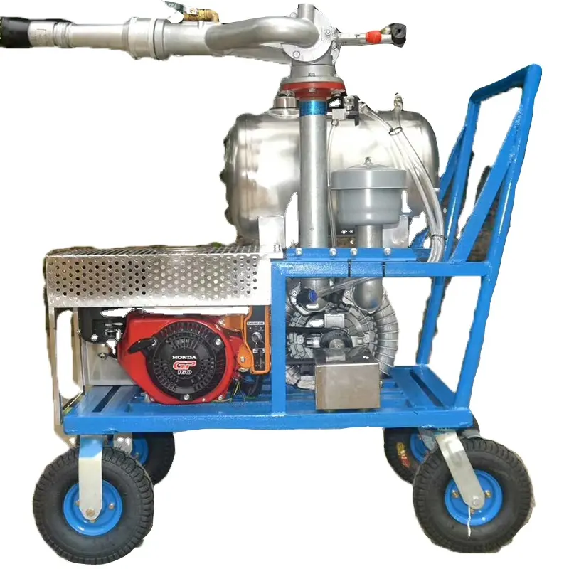 農業、庭、農場で使用するための35Lガソリンエンジンパワースプレーポンプトロリースプレー