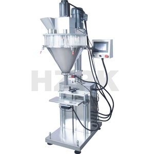 HZPK HZF-<strong>B</strong> Semi-Auto Powder <strong>Filling</strong> Machine with Weighing, Auger Filler for Spice, Milk Powder - Product Image 1