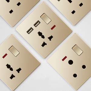 Bingoelec批发英国C8家用插座146双插头插座，带带USB A + C开关和插座的指示器 - Product Image 2